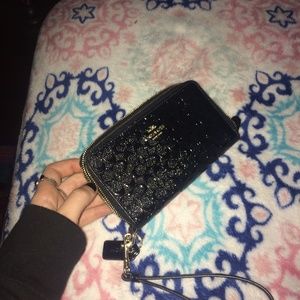 Black Coach Clutch *authentic*